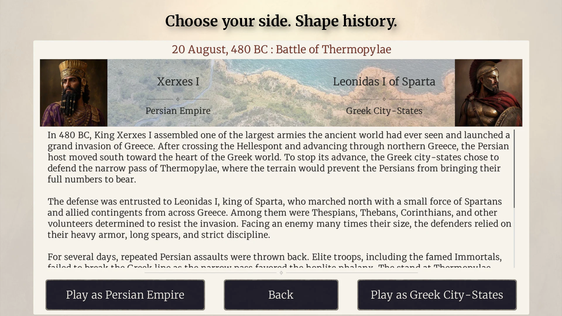 War Chronicles screenshot